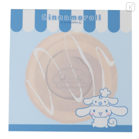 Japan Sanrio Memo Pad - Cinnamoroll / Bread - 2