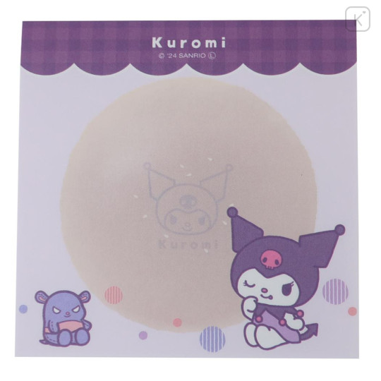 Japan Sanrio Memo Pad - Kuromi / Bread - 2