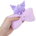 Japan Sanrio Mascot Holder - Kuromi / Fluffy Ribbon - 2