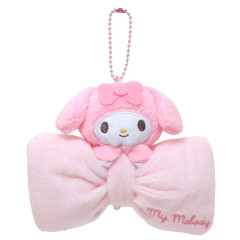 Japan Sanrio Mascot Holder - My Melody / Fluffy Ribbon