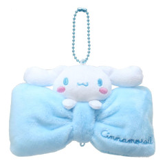 Japan Sanrio Mascot Holder - Cinnamoroll / Fluffy Ribbon