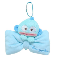 Japan Sanrio Mascot Holder - Hangyodon / Fluffy Ribbon