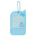 Japan Sanrio Photo Holder Keychain Cell Phone Style - Hangyodon / Enjoy Idol - 1