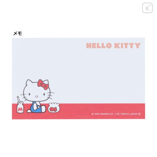 Japan Sanrio Memo Pad with Case - Hello Kitty 50th Anniversary A - 3