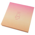 Japan Miffy Square Memo - Gradient Pink & Orange - 1