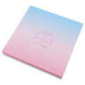 Japan Miffy Square Memo - Gradient Blue & Pink - 1