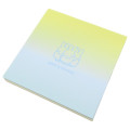 Japan Miffy Square Memo - Gradient Yellow & Blue - 1