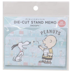 Japan Peanuts Memo Pad Stand - Snoopy / Charlie