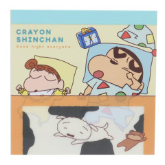 Japan Crayon Shin-chan Square Memo - Wake Up