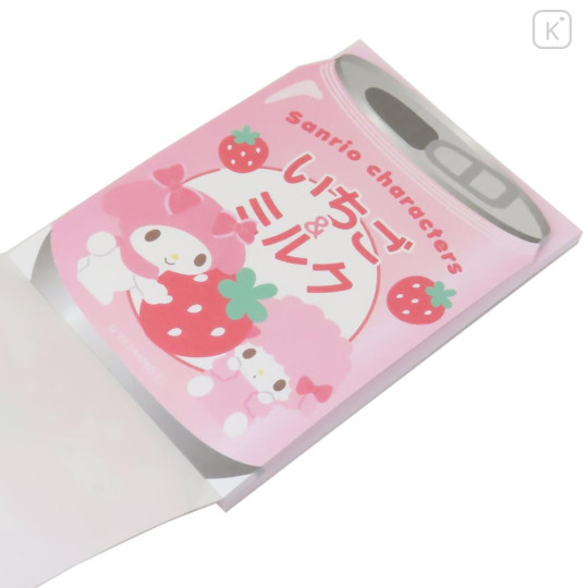 Japan Sanrio Mini Notepad - My Melody & My Sweet Piano / Strawberry - 2