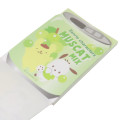 Japan Sanrio Mini Notepad - Pochacco & Pompompurin / Grape Juice - 2