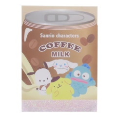 Japan Sanrio Mini Notepad - Boys / Coffee