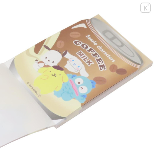 Japan Sanrio Mini Notepad - Boys / Coffee - 2