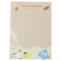 Japan Sanrio Mini Notepad - Boys / Coffee - 3