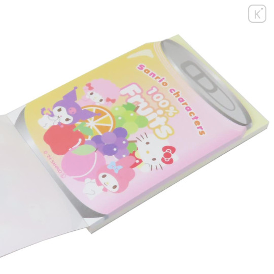 Japan Sanrio Mini Notepad - Girls / Fruits Juice - 2