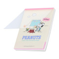 Japan Peanuts Mini Notepad - Snoopy & Woodstock / Camping - 3