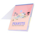 Japan Peanuts A6 Notepad - Snoopy & Woodstock / Beach Dawn - 3