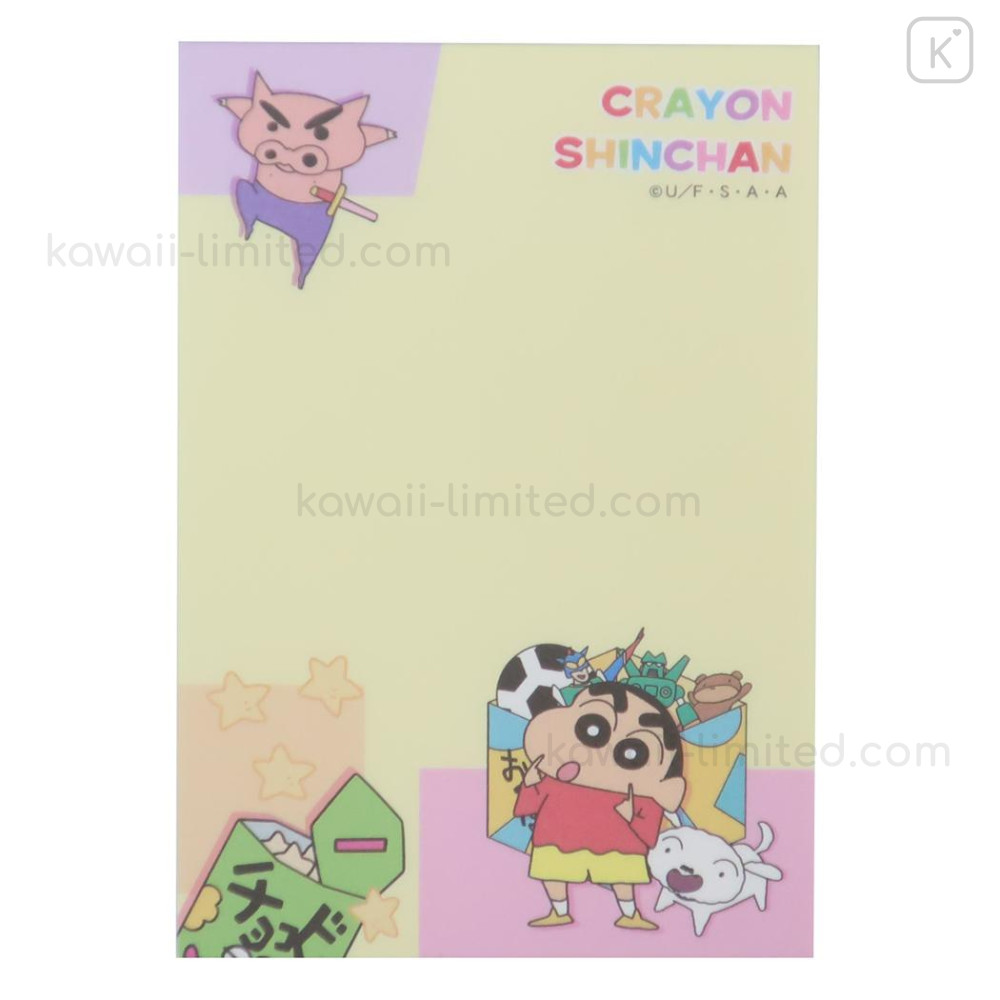 Japan Crayon Shin-chan Mini Notepad - Play