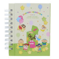 Japan Crayon Shin-chan Mini Notebook - Friends / Choco - 1