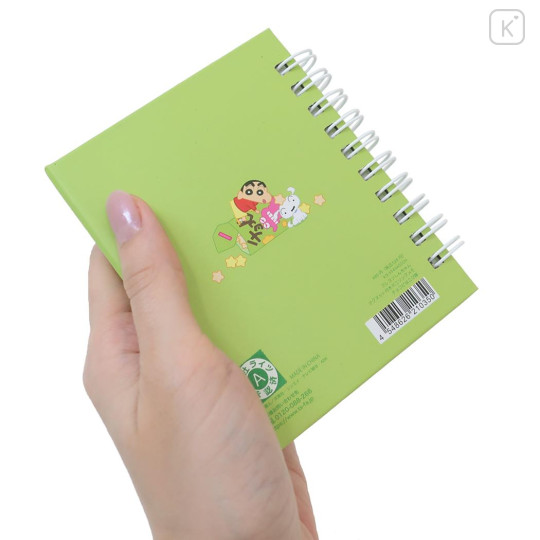 Japan Crayon Shin-chan Mini Notebook - Friends / Choco - 2