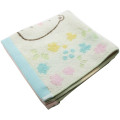 Japan San-X Jacquard Hand Towel Handkerchief - Sumikko Gurashi / Shirokuma Rose - 2