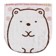 Japan San-X Jacquard Hand Towel Handkerchief - Sumikko Gurashi / Shirokuma Dot