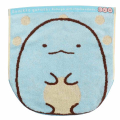 Japan San-X Jacquard Hand Towel Handkerchief - Sumikko Gurashi / Tokage Dot