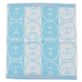 Japan San-X Jacquard Mini Towel Handkerchief - Sumikko Gurashi / Blue Stripe - 1