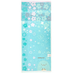 Japan San-X Jacquard Face Towel - Sumikko Gurashi / Tokage Flora