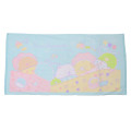 Japan San-X Jacquard Bath Towel - Sumikko Gurashi / Baby Good Night - 1