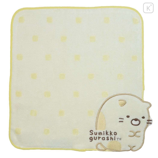 Japan San-X Mini Towel - Sumikko Gurashi / Neko Dot - 1