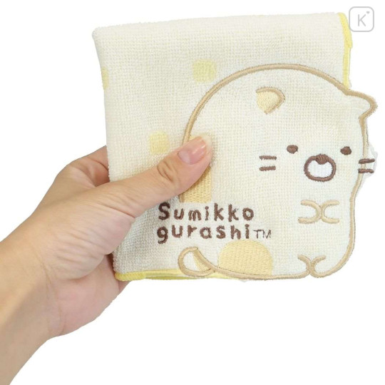 Japan San-X Mini Towel - Sumikko Gurashi / Neko Dot - 3