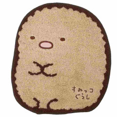 Japan San-X Die-cut Jacquard Mini Towel - Sumikko Gurashi : Tonkatsu Fried Pork Cutlet