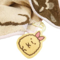 Japan San-X Jacquard Mini Towel Handkerchief - Sumikko Gurashi / Tonkatsu Dot - 2