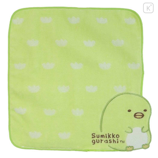 Japan San-X Mini Towel - Sumikko Gurashi / Penguin? Dot - 1