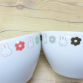 Japan Miffy Porcelain Rice Bowl - White & Grey - 3