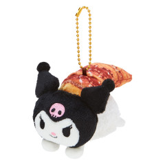 Japan Sanrio Mascot Holder - Kuromi / Sushi Conger Eel