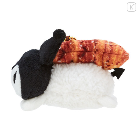 Japan Sanrio Mascot Holder - Kuromi / Sushi Conger Eel - 3