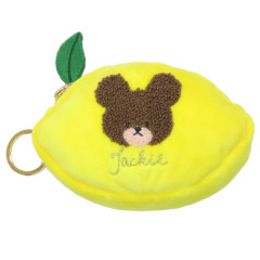 Japan The Bears School Small Pouch - Jackie / Lemon Yellow