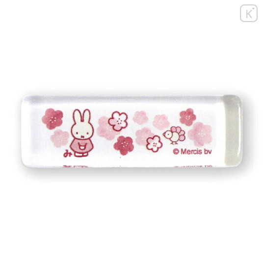 Japan MIffy Chopstick Rest - Glass / Sakura - 1