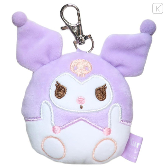 Japan Sanrio Mascot Holder With Fun Sound - Kuromi : Baby - 1