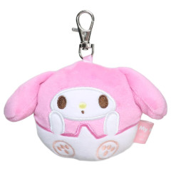 Japan Sanrio Mascot Holder With Fun Sound - My Melody / Baby