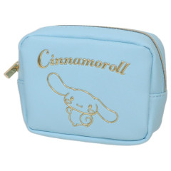 Japan Sanrio Mini Pouch - Cinnamoroll / In Style Gold