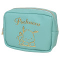 Japan Sanrio Mini Pouch - Pochacco / In Style Gold - 1