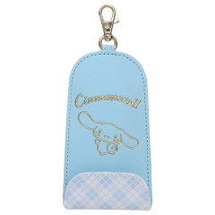 Japan Sanrio Key Case with Reel - Cinnamoroll / In Style Gold