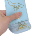 Japan Sanrio Key Case with Reel - Cinnamoroll / In Style Gold - 3