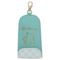 Japan Sanrio Key Case with Reel - Pochacco / In Style Gold - 1