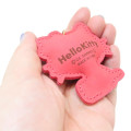 Japan Sanrio Glitter Deco Key Holder - Hello Kitty - 2