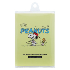 Japan Peanuts Patter Memo - Snoopy & Woodstock / American Comic Yellow