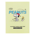 Japan Peanuts Patter Memo - Snoopy & Woodstock / American Comic Yellow - 2